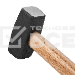 Кувалда Sparta 2000 г, кованая головка, деревянная двухцветная рукоятка, фото6