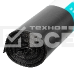 Пакеты для мусора 180 л x 10 шт. пвд особопрочные черные, длинный ролик, HomePalisad, фото3