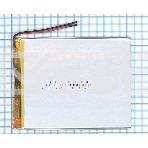 Аккумулятор Li-Pol (батарея) 3*80*100мм 2pin 3.7V/3000mAh, фото 1