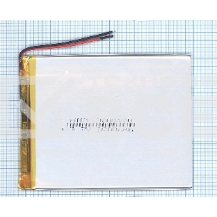 Аккумулятор Li-Pol (батарея) 3*80*100мм 2pin 3.7V/3000mAh
