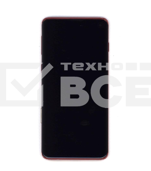 Дисплей для Samsung Galaxy S10 SM-G973F/DS красный