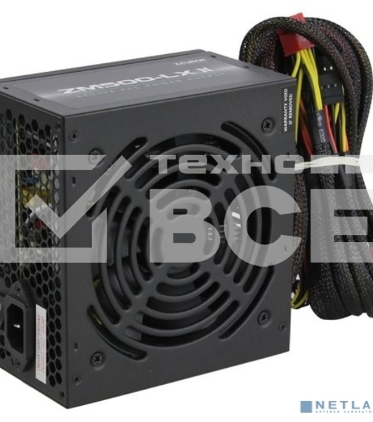 Блок питания Zalman ZM500-LXII, 500Вт, 120мм, черный