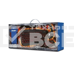 Игровой набор SVEN GS-4300  клавиатура+мышь+гарнитура+коврик