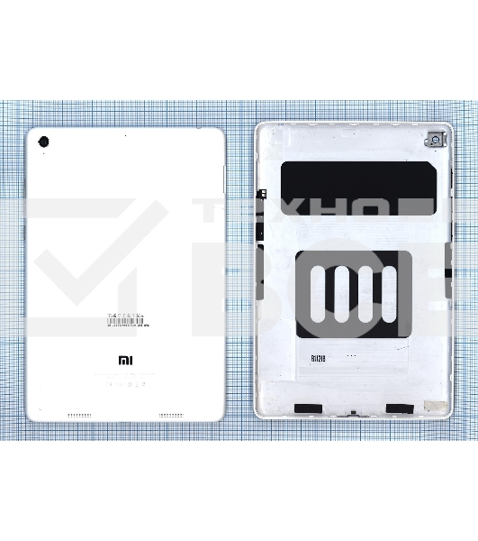Задняя крышка для Xiaomi MiPad  белый