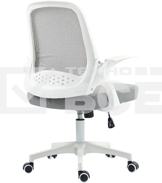 Кресло компьютерное Cactus CS-WMC212-GY белый/серый, сетка/ткань
