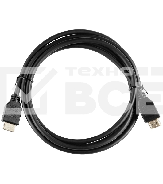 Кабель аудио-видео Buro HDMI (m)/HDMI (m) 2м. черный BURO-HDMI-V1.4-2M