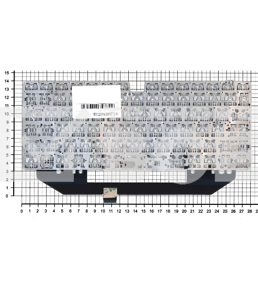 Клавиатура для ноутбука Huawei matebook X pro черная