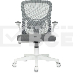 Кресло компьютерное Бюрократ ASTER N-W TW-04 Neo Grey темно-серый, сетка/ткань, крестов. пластик, пластик белый, фото3