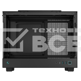 Компьютерный корпус Deepcool CH160 MESH без БП, черный, MINI-ITX