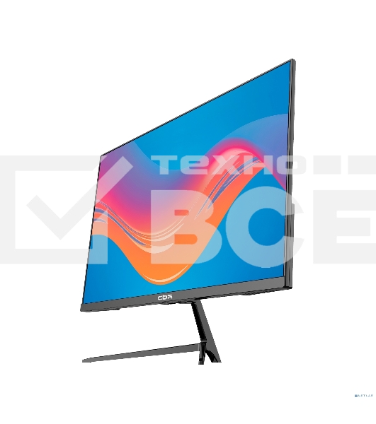 Монитор 27' CBR MD-2703 IPS 1920x1080, 144 Гц, 1 мс, 16:9, 250 кд/м², HDMI, DP, 3.5 мм, FreeSync, динамики (2x3 Вт), черный