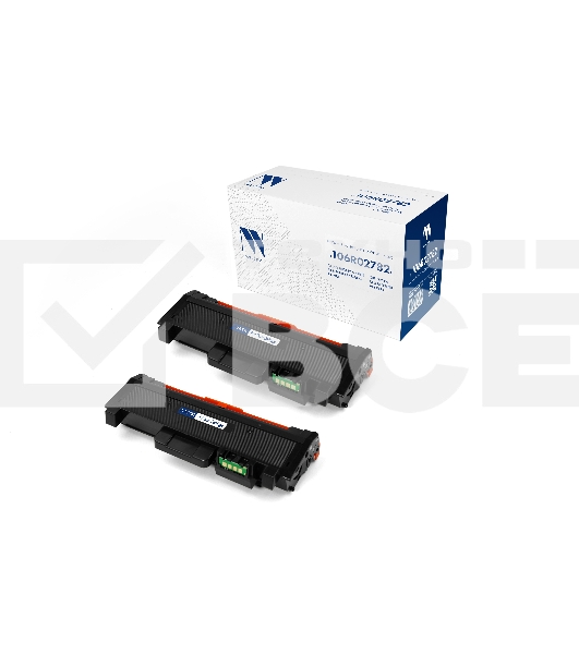 Картридж NVPrint совместимый NV-106R02782T для Xerox Phaser 3052/3260/WC 3215/3225 (6000k) (2шт)
