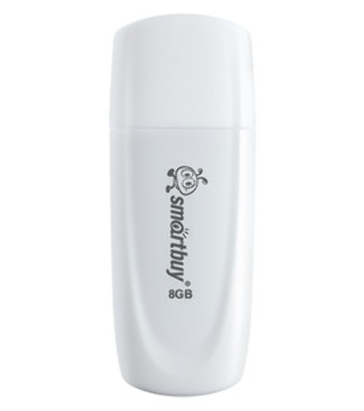 Флешка USB Smartbuy Scout Black (SB008Gb2SCK), 8Gb, USB 2.0, R/W 15/8, черный