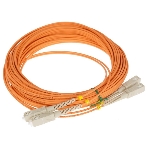 Патч-корд Hyperline волоконно-оптический (шнур) MM 50/125, LC-LC, duplex, LSZH, 10 м FC-D2-50-LC/PR-LC/PR-H-10M-LSZH-OR (FC-50-LC-LC-PC-10M), фото3