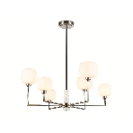 Люстра Ambrella light LH53001/6 SN/FR сатин никель/белый матовый G9*6 max 40W D690*680, фото10