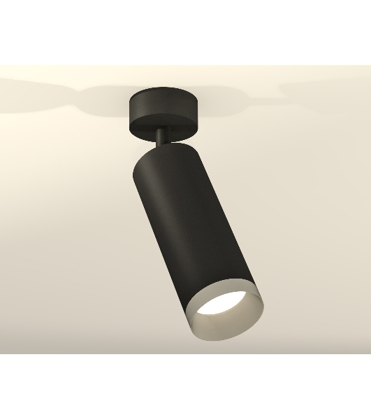 Светильник Ambrella Light XM6343004 SBK/MCH черный песок/хром матовый MR16 GU5.3 (A2210, C6343, N6133)
