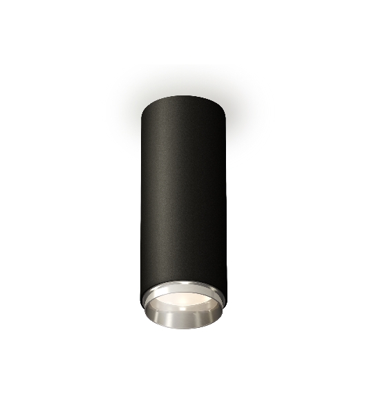 Светильник Ambrella Light XS6343003 SBK/PSL черный песок/серебро полированное MR16 GU5.3 (C6343, N6122)