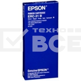 Риббон-картридж Epson ERC-31 B (ERC31B) (C43S015369) Black черный для TM-H5000/TM-U930/TM-U950/TM-U925/TM-U590