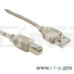  Кабель 5bites UC5010-050C USB2.0, AM/BM, 5м., фото 1