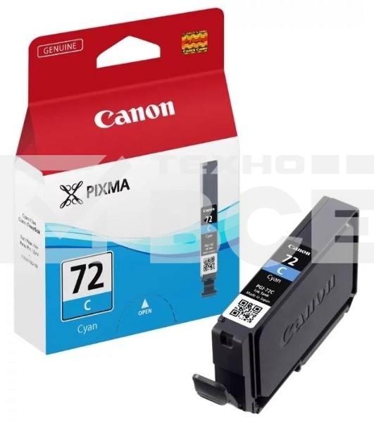 Картридж струйный PGI-72C (6404B001), для Canon PRO-10, Голубой, 525стр.