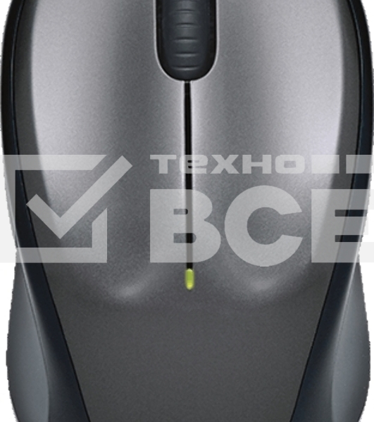 Мышь беспроводная Logitech M235 серый/черный, 1000 dpi, радиоканал, USB, кнопки - 3