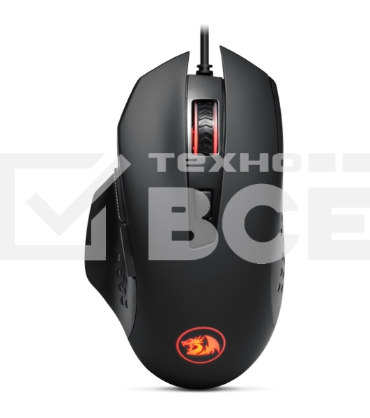 Мышь проводная REDRAGON Gainer черный, 3200 dpi, USB, кнопки - 6