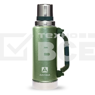 Термос для напитков Арктика 106-1250Р 1.25 л. зеленый, картонная коробка (106-1250Р/GRE)