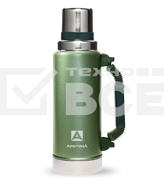 Термос для напитков Арктика 106-1250Р 1.25 л. зеленый, картонная коробка (106-1250Р/GRE)