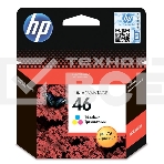 Картридж струйный HP 46 CZ638AE многоцветный для HP DJ Adv 2020hc/2520hc, фото3