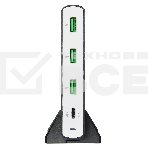 Сетевое зарядное устройство  ACD-P904U-V1B 90Вт, 4xUSB 1PD+3QC, 3.6~20В/4.35А(max) RTL, фото5
