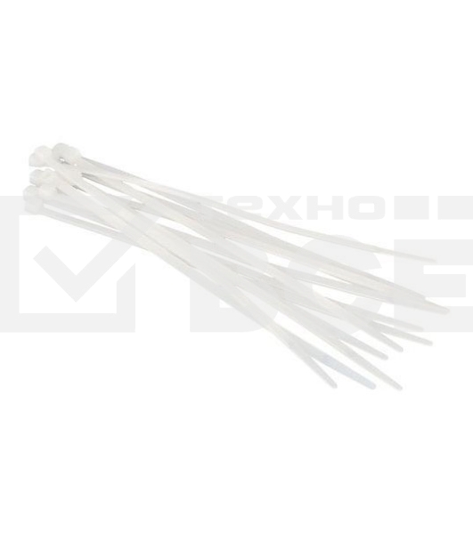 Стяжка нейлоновая неоткрывающаяся Hyperline GT-200IC, безгалогенная (halogen free), 200x3.6мм, (100 шт)