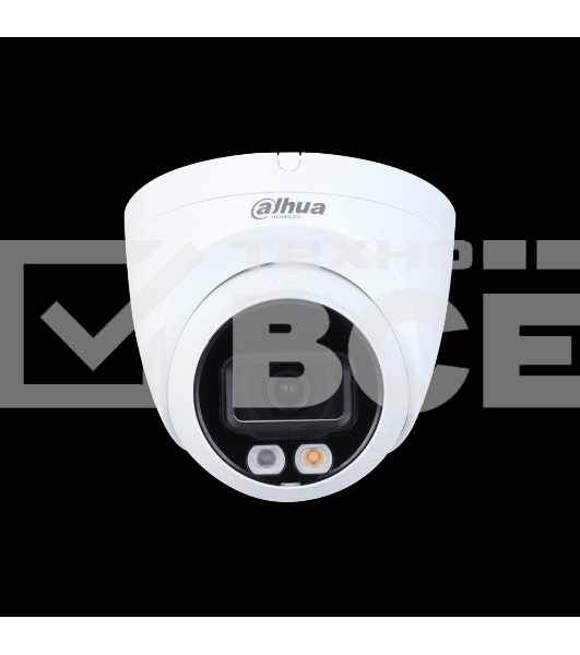 Видеокамера Dahua DH-IPC-HDW2449TP-S-IL-0280B уличная купольная IP-видеокамера 4Мп 1/2.7” CMOS объектив 2.8мм