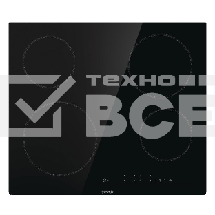Электрическая варочная панель Gorenje ECT641BSC, Hi-Light, независимая, черный