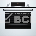 Духовой шкаф Bosch HBF534EW0Q Встраиваемый электрический духовой шкаф 60 x 60 cm Белый, 66 л, Размеры прибора (мм) 595 x 594 x 548 mm, фото2