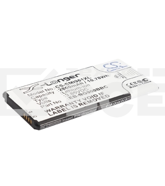 Аккумулятор CS-SMI961XL для Samsung Galaxy S5 3.85V, 2800mAh, 10.78Wh