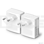 Сетевой адаптер TP-Link TL-PA4010KIT AV600 Nano Powerline Ethernet Adapter Starter Kit, Ultra Compact Size, 500Mbps Powerline Datarate,10/100Mbps Fast Ethernet, HomePlug AV, Green Powerline,Plug and Play, Twin Pa, фото4