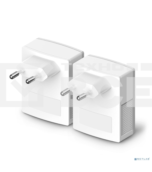 Сетевой адаптер TP-Link TL-PA4010KIT AV600 Nano Powerline Ethernet Adapter Starter Kit, Ultra Compact Size, 500Mbps Powerline Datarate,10/100Mbps Fast Ethernet, HomePlug AV, Green Powerline,Plug and Play, Twin Pa