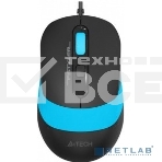 Клавиатура + мышь A4Tech Fstyler F1010 клав:черный/синий мышь:черный/синий USB Multimedia, фото4
