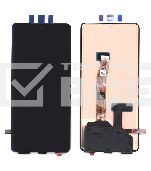 Дисплей (модуль) для Huawei Honor X9a в сборе с тачскрином, черный