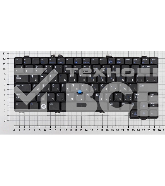 Клавиатура для ноутбука Dell Latitude XT2 XT черная