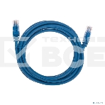 Патч-корд U/UTP Rexant категория 6, RJ45-RJ45, неэкранированный, 26AWG, LSZH, синий, 3 м, фото2
