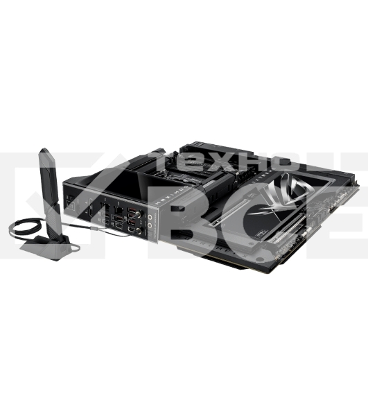 Материнская плата ASUS ROG MAXIMUS Z890 EXTREME, LGA 1851, Intel Z890, 4xDDR5, 4xSATA, 4xM.2, 1xPCI-E 5.0 x16, 1xPCI-E 5.0 x8, 1xHDMI, 2xUSB-C, 2x 10Gb LAN, 5xUSB-A 3.2 Gen 2, 1xUSB-C 3.2 Gen 2x2, 2xUSB-C Thunderbolt 5, 2x3.5 мм, 7.1, E-ATX