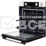Электрический духовой шкаф Kuppersberg KSO 610 W 60 см, 80 л, High-Tech, 10 режимов, ПАР, Soft Close, телескопические направляющие, белый цвет, фото7