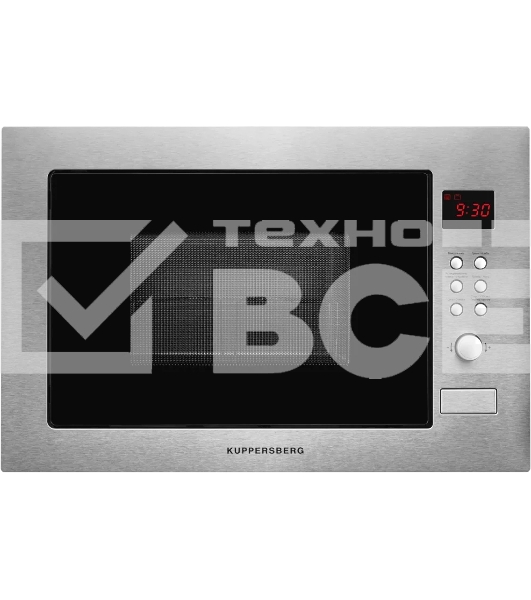 Встраиваемая микроволновая печь Kuppersberg HMW 635 X 25 л, High-Tech, 900 Вт, нерж. сталь