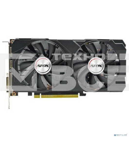 Видеокарта Afox Geforce GTX 1660 TI 6Gb GDDR6 192BIT DP DVI HDMI ATX DUAL FAN RETAIL PACK AF1660TI-6144D6H4