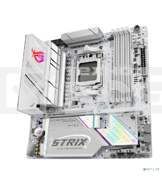 Материнская плата Asus ROG STRIX B850-G GAMING WIFI, AM5, AMD B850, 4xDDR5, 2xSATA, 4xM.2, 1xPCIe 5.0 x16, 1xHDMI, 1xDP, 1x2.5Gb LAN, Wi-Fi 7, Bluetooth 5.4, 1xUSB-C 20Gbps, 1xUSB-C 10Gbps, 2xUSB-A 10Gbps, 4xUSB-A 5Gbps, 2xUSB-A 2.0, 2x3.5 мм, 7.1, mATX