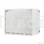 Шкаф настенный антивандальный распашной NTSS WAR 14U 600*500 мм, 2 профиля 19, сварной, серый RAL 7035 NTSS-WAR14U6050, фото5