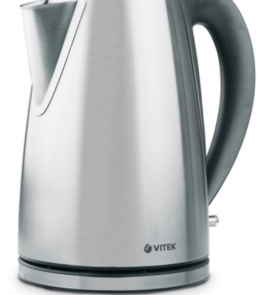 Чайник электрический Vitek VT-WK1059 1.7л. 2200Вт белый корпус: стекло/пластик
