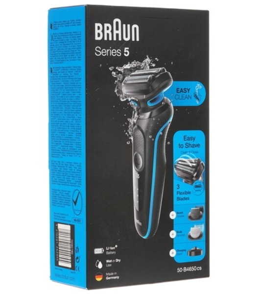 Электробритва Braun 51-B4650cs Blue