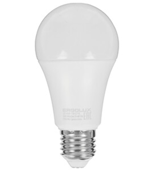 Лампа светодиодная ERGOLUX (14763) LED-A60P-15W-E27-4K PRO