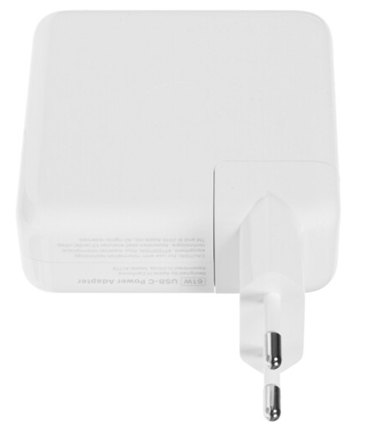 Адаптер питания APPLE 61W USB-C Power Adapter мощностью 61 Вт